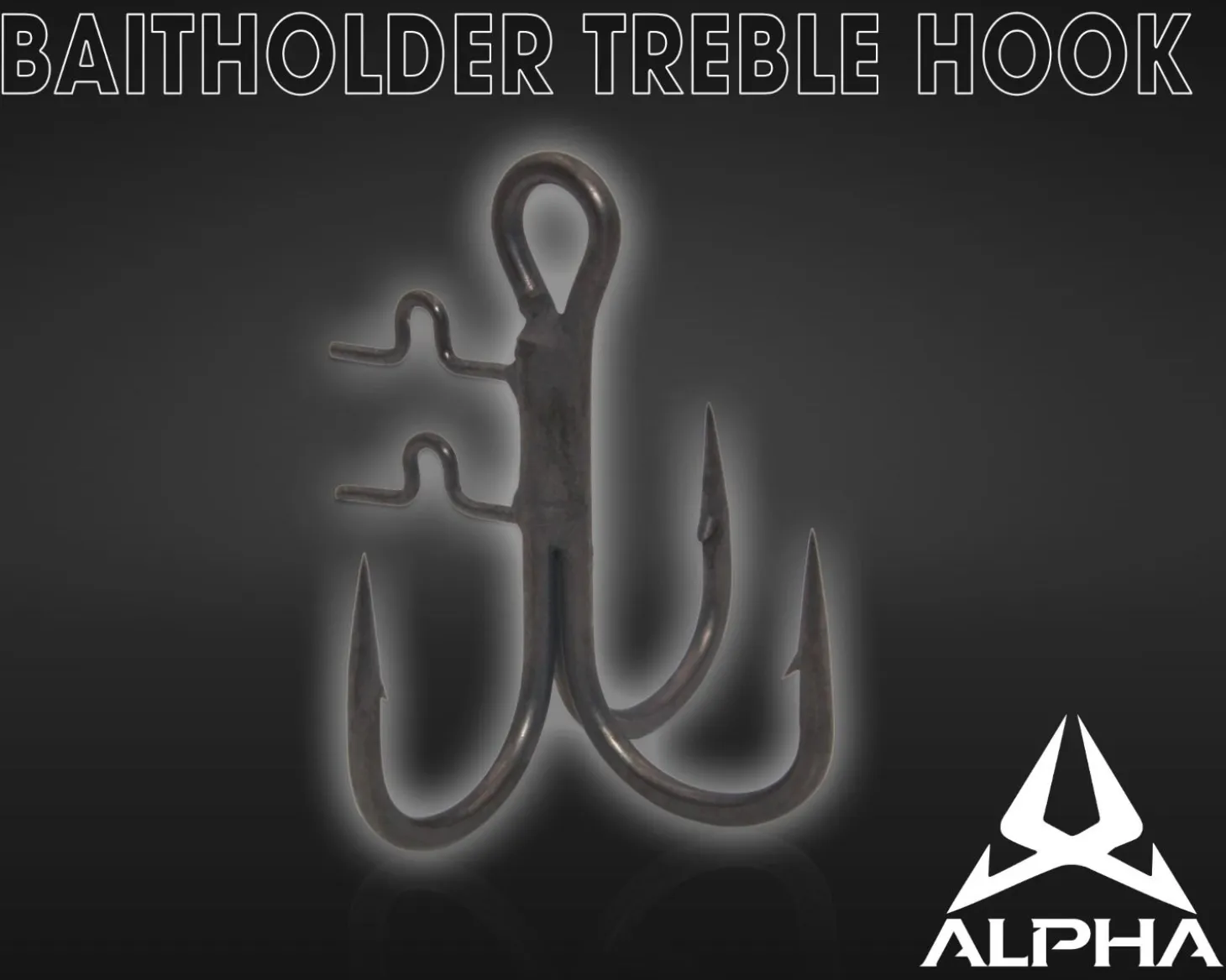 Wild Devil Baits Alpha Baitholder Treble Hook Drilling Assist Treble Hook Genickdrilling Angelzubehör