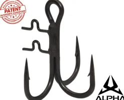 Wild Devil Baits Alpha Baitholder Treble Hook Drilling Assist Treble Hook Genickdrilling Angelzubehör