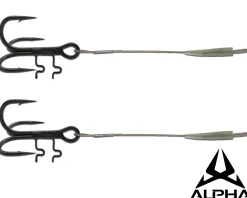 Wild Devil Baits Alpha Baitholder Stinger Angstdrilling Assist Hook Angsthaken Stinger Rig Stinger System Drilling Vorfach Angelköder