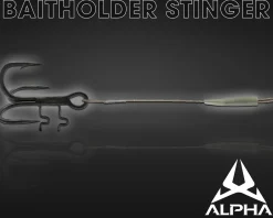 Wild Devil Baits Alpha Baitholder Stinger Angstdrilling Assist Hook Angsthaken Stinger Rig Stinger System Drilling Vorfach Angelköder
