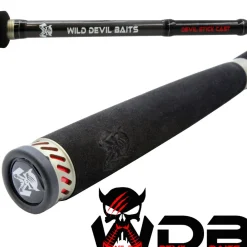 Wild Devil Baits Baitcast Rute 1,95m 40-120g Devil Stick Steckruten