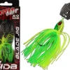 Wild Devil Baits Blade Jig Green Flash Chatterbait Spinnköder Chatter Bait Kunstköder Barsch Hecht Zander Angelköder