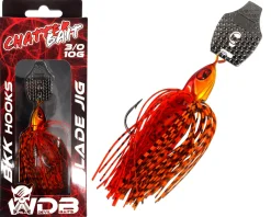 Wild Devil Baits Blade Jig Red Devil Chatterbait Spinnköder Chatter Bait Kunstköder Barsch Hecht Zander Angelköder
