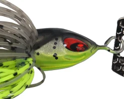 Wild Devil Baits Blade Jig UV Green Pumpkin Chatterbait Spinnköder Chatter Bait Kunstköder Barsch Hecht Zander Angelköder