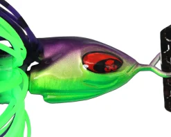 Wild Devil Baits Blade Jig Purple Chartreuse Chatterbait Spinnköder Chatter Bait Kunstköder Barsch Hecht Zander Angelköder