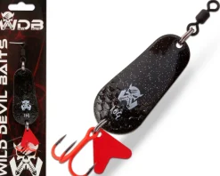 Wild Devil Baits Blinker Black Devil Raubfisch Köder Spoon Löffelblinker Kunstköder Angelköder