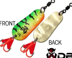 Wild Devil Baits Blinker Raubfisch Köder Spoon Löffelblinker Kunstköder Angelköder