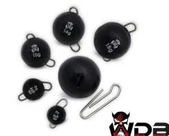 Wild Devil Baits Cheburashka Flex Heads Jig Ball Angelköder