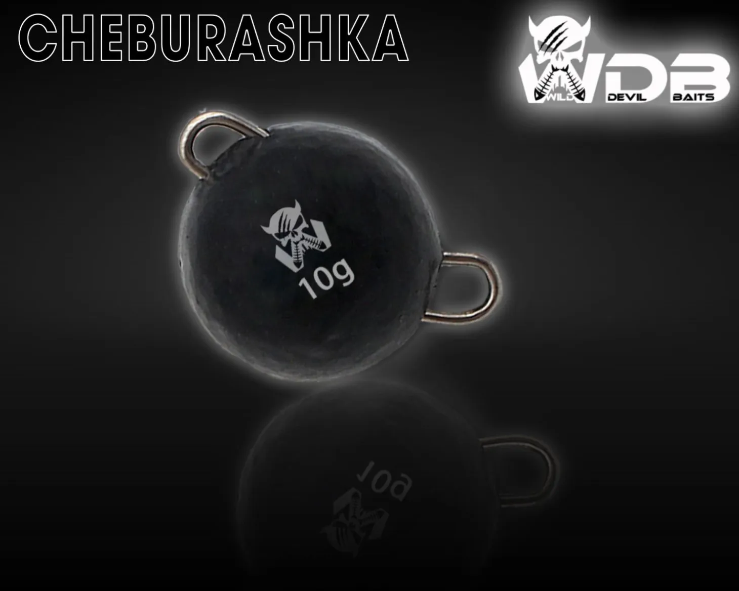 Wild Devil Baits Cheburashka Flex Heads Jig Ball Angelköder