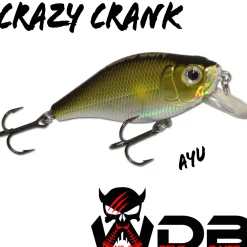Wild Devil Baits Crazy Crank Wobbler Hardbait Kunstköder Angelköder