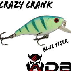 Wild Devil Baits Crazy Crank Wobbler Hardbait Kunstköder Angelköder