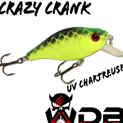 Wild Devil Baits Crazy Crank Wobbler Hardbait Kunstköder Angelköder