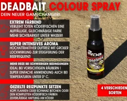 Wild Devil Baits Deadbait Color Booster Köderfisch Farbe Baitfish Paint Farbaroma Spray Futtermittel