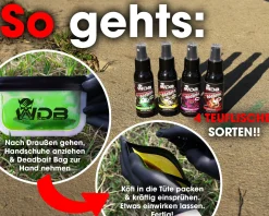 Wild Devil Baits Deadbait Color Booster Köderfisch Farbe Baitfish Paint Farbaroma Spray Futtermittel