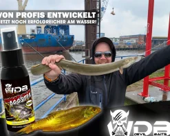 Wild Devil Baits Deadbait Color Booster Köderfisch Farbe Baitfish Paint Farbaroma Spray-Yellow-Salmon Futtermittel
