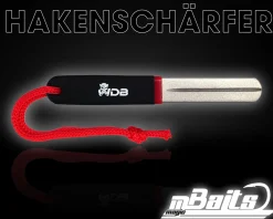 Wild Devil Baits Diamond Hook Sharpener Doppelseitiger Diamant Hakenschärfer Hakenfeile Angelhaken Schärfer  Werkzeug - Messer - Zubehör