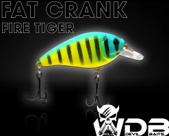Wild Devil Baits Fat Crank Wobbler Hardbait Crankbait Kunstköder Raubfisch Köder Barsch Hecht Zander Wobbler