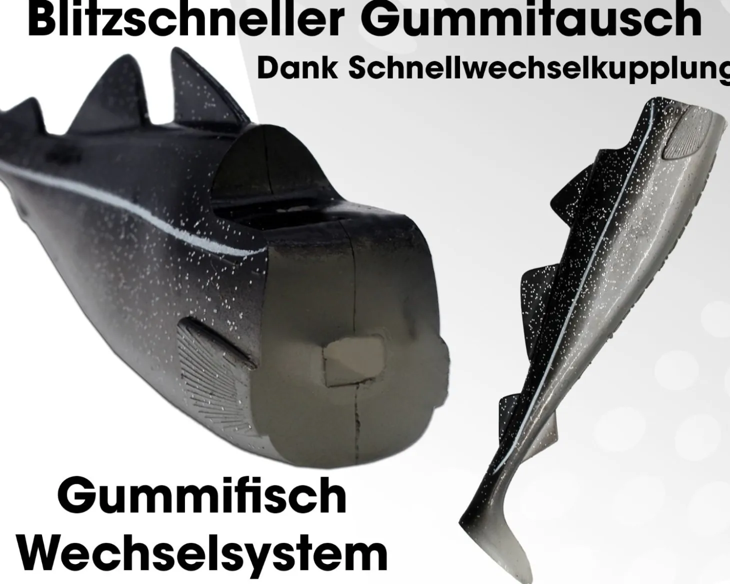 Wild Devil Baits Giant Sea Ersatz Body Shad Dorsch Heilbutt Seelachs Angelköder