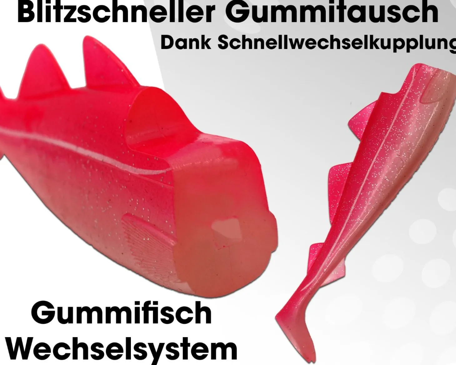 Wild Devil Baits Giant Sea Ersatz Body Shad Dorsch Heilbutt Seelachs Angelköder