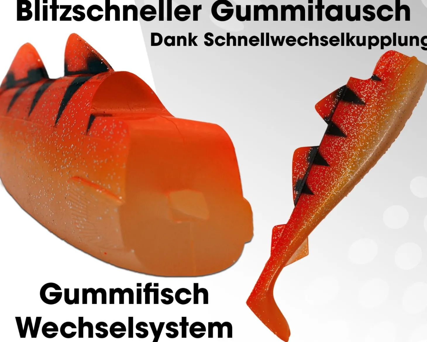 Wild Devil Baits Giant Sea Ersatz Body Shad Dorsch Heilbutt Seelachs Angelköder
