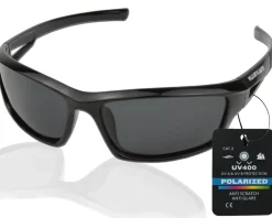 Wild Devil Baits High UV Polarisationsbrille Schwarz Polbrille Angelbrille Raubfischangeln Sonnenbrille Sun Glasses Polarisationsbrillen