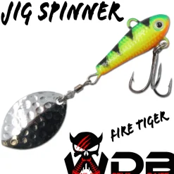 Wild Devil Baits Jig Spinner Spin Jig Bleikopfspinner Spoon Angelköder