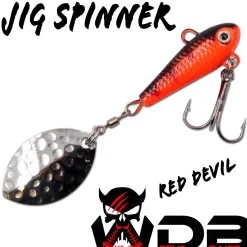 Wild Devil Baits Jig Spinner Spin Jig Bleikopfspinner Spoon Angelköder
