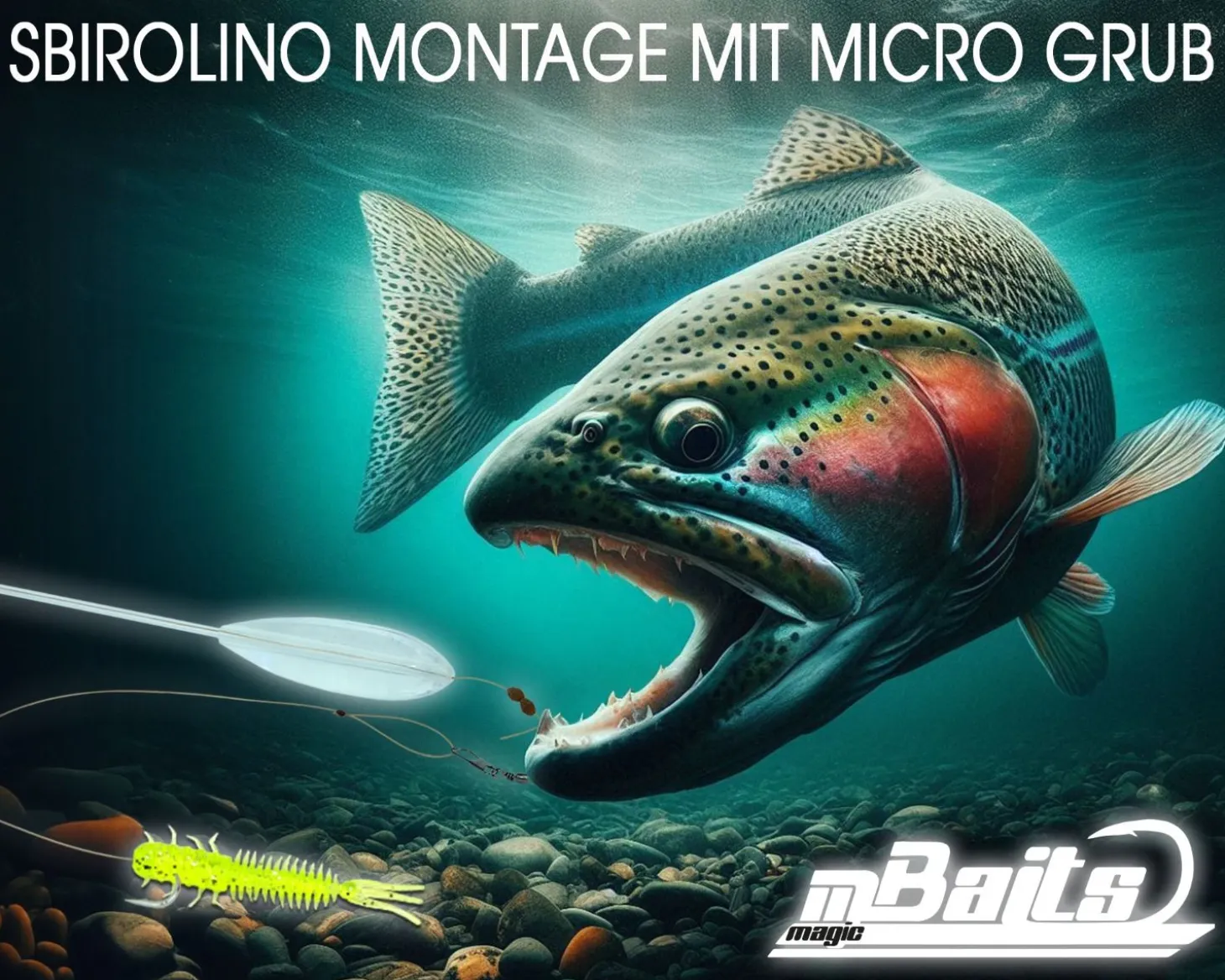 Wild Devil Baits Micro Grub Mix 4cm UL Mini Gummifisch Gummiköder Barsch Forelle Angelköder