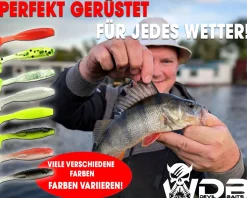 Wild Devil Baits Micro Shad Mix UL Mini Gummifisch Gummiköder Barsch Forelle Angelköder