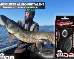 Wild Devil Baits Multi Tail Spinnerbait Spinner Bait Kunstköder Spin Jig Angelköder Barsch Hecht Zander-Flash Minnow Angelköder