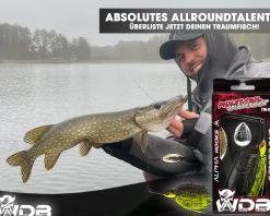 Wild Devil Baits Multi Tail Spinnerbait Spinner Bait Kunstköder Spin Jig Angelköder Barsch Hecht Zander Angelköder