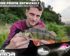 Wild Devil Baits Multi Tail Spin Jig Bleikopfspinner Jig Spinner Kunstköder Wechselblätter Spinner