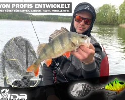 Wild Devil Baits Multi Tail Spin Jig Bleikopfspinner Jig Spinner Kunstköder Wechselblätter Spinner