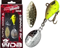 Wild Devil Baits Multi Tail Spin Jig Bleikopfspinner Jig Spinner Kunstköder Wechselblätter Spinner