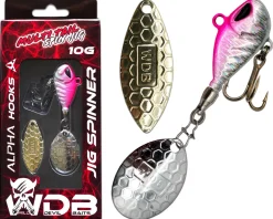 Wild Devil Baits Multi Tail Spin Jig Bleikopfspinner Jig Spinner Kunstköder Wechselblätter Spinner