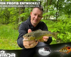 Wild Devil Baits Multi Tail Spin Jig Bleikopfspinner Jig Spinner Kunstköder Wechselblätter Spinner