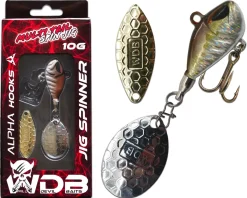 Wild Devil Baits Multi Tail Spin Jig Bleikopfspinner Jig Spinner Kunstköder Wechselblätter Spinner
