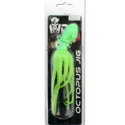 Wild Devil Baits Octopus Jig Green Flash Dorsch Heilbutt Seelachs Köder Pilker Meeresangeln Angelköder