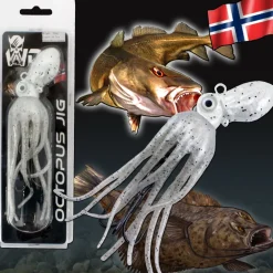 Wild Devil Baits Octopus Jig Dorsch Heilbutt Seelachs Köder Pilker Meeresangeln Meeresköder & Systeme