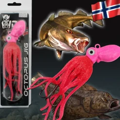 Wild Devil Baits Octopus Jig Dorsch Heilbutt Seelachs Köder Pilker Meeresangeln Meeresköder & Systeme