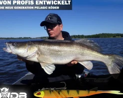 Wild Devil Baits Pela King Pelagic Köder Pelagisch Angeln Shad Kunstköder Vertikal Köder V Tail Gummifisch-UV Perch Angelköder