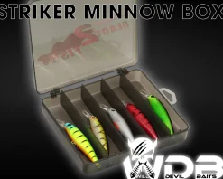 Wild Devil Baits Ready2Fish Wobbler Set Striker Minnow in Box Wobbler Hardbaits für Hecht Zander Barsch  Angelköder