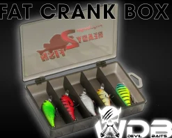 Wild Devil Baits Ready2Fish Wobbler Set Fat Crank in Box Wobbler Hardbaits für Hecht Zander Barsch  Angelköder