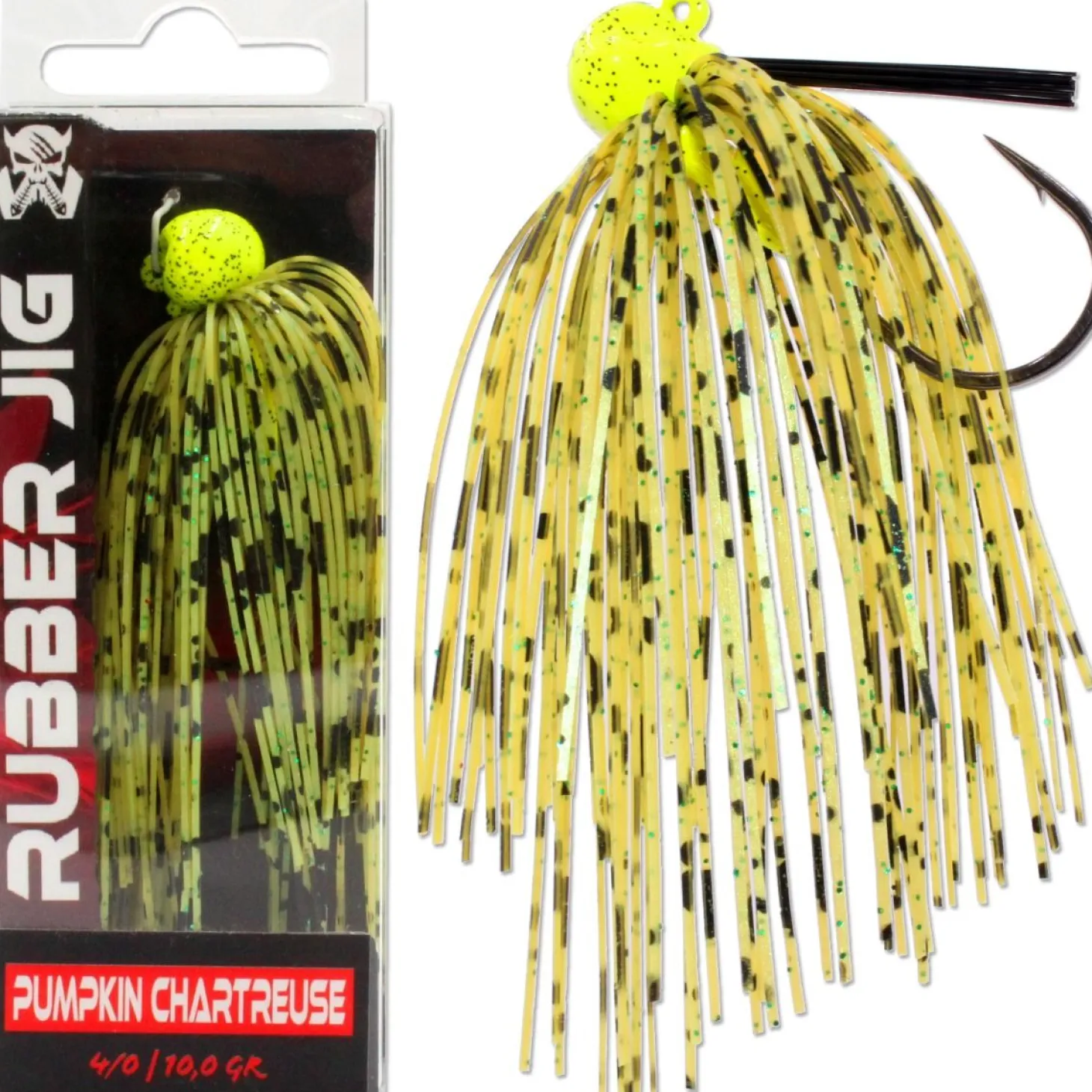 Wild Devil Baits Rubber Jig Skirted Jighaken Jigkopf Angelköder