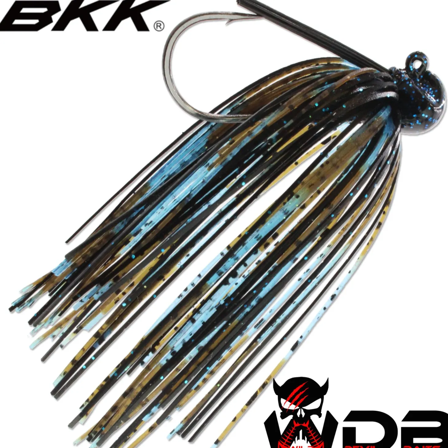 Wild Devil Baits Rubber Jig Skirted Jighaken Jigkopf Angelköder