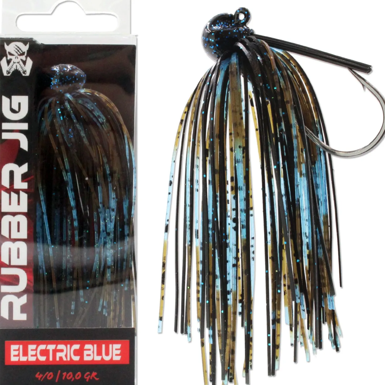 Wild Devil Baits Rubber Jig Skirted Jighaken Jigkopf Angelköder