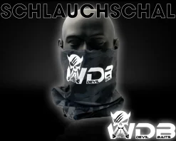 Wild Devil Baits Schlauchschal Loop Multifunktionstuch Scarf Halstuch Angler Halswärmer Angeln Nackenwärmer Angelkleidung
