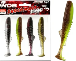 Wild Devil Baits Shockwave Shad Klares Wasser Gummifisch Kunstköder Softlure Gummiköder Hecht Barsch Zander Angelköder Raubfischköder Angelköder