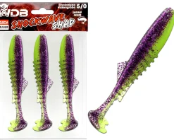 Wild Devil Baits Shockwave Shad Gummifisch Kunstköder Softlure Gummiköder Hecht Barsch Zander Angelköder Raubfischköder Angelköder