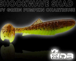 Wild Devil Baits Shockwave Shad Gummifisch Kunstköder Softlure Gummiköder Hecht Barsch Zander Angelköder Raubfischköder Angelköder